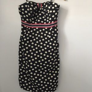 Anthropologie Maeve Polka Dot Dress